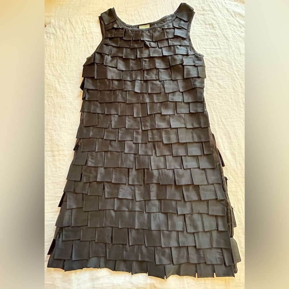 Karlie Black Satin Mini Dress.